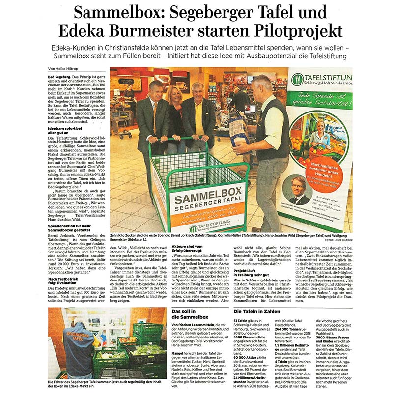 Lübecker Nachrichten 17. August 2019