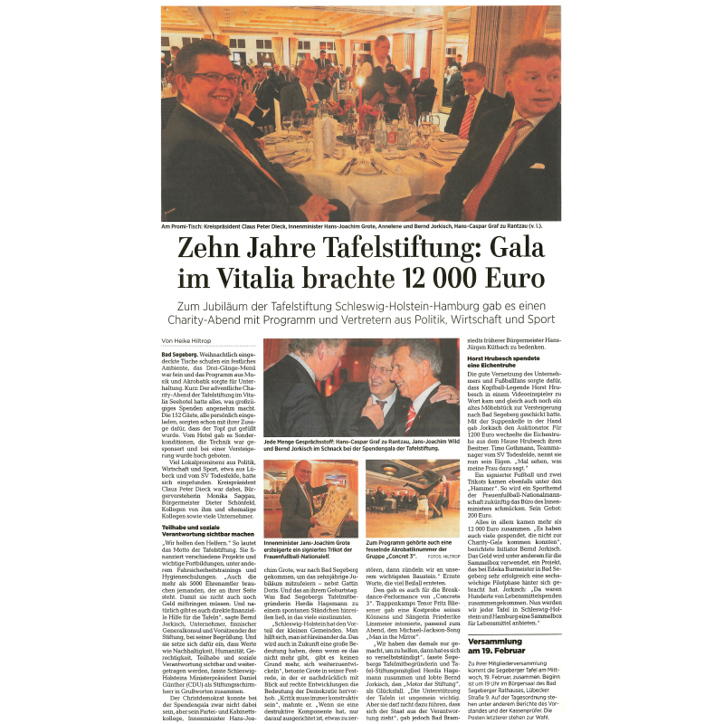 Lübecker Nachrichten 24. Dezember 2019
