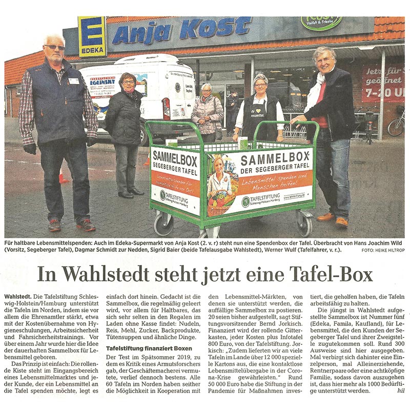 Lübecker Nachrichten 22. Oktober 2020