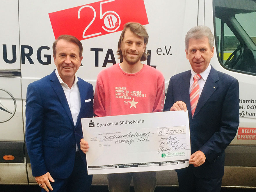 Tafelstiftung gratuliert der Hamburger Tafel zum 25. Geburtstag