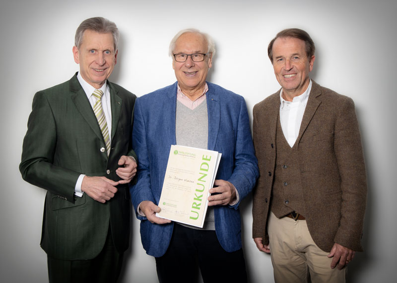 Ehrung Dr. Jürgen Hansen