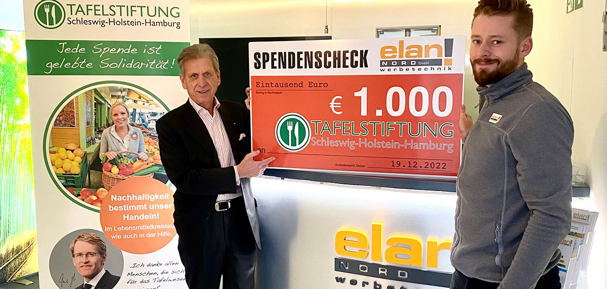 ELAN Nord GmbH mit Herz für das Tafelwesen