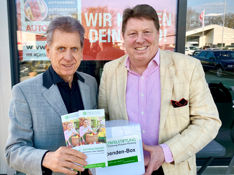 AHU AutoCrew sammelte für die Tafelstiftung