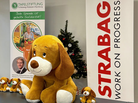 Weltspartags-Maskottchen Malu hilft Tafeln