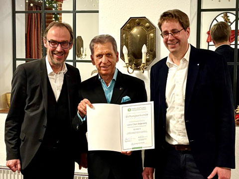 Lions Club Segeberg wird Zustifter der Tafelstiftung