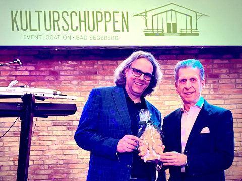 Eventlocation Kulturschuppen mit Engagement für Tafelstiftung