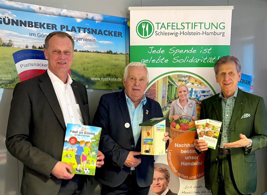 Günnbeker Plattsnacker mit Hölp för de Tafeln