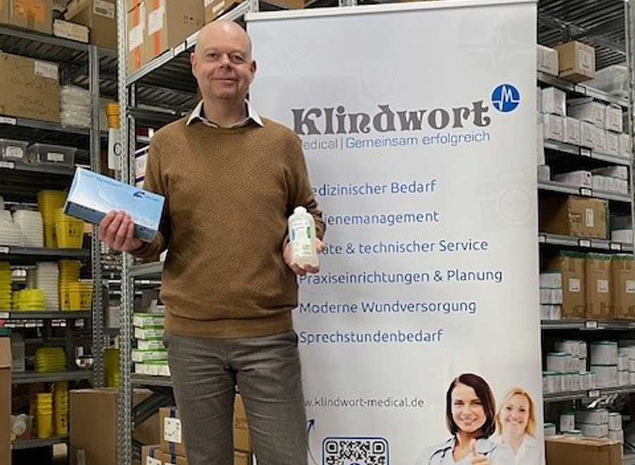 Klindwort Medical GmbH erneut mit besonderer Hilfestellung